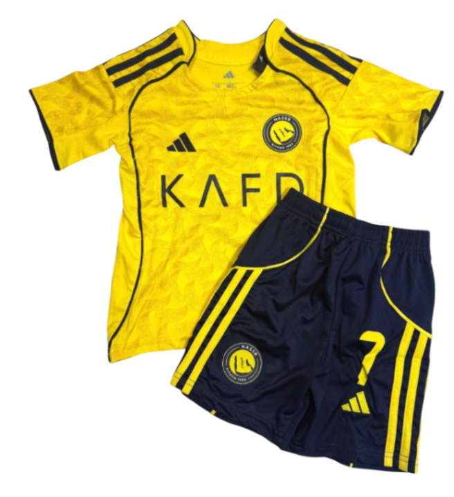 CR7 Al Nassr Local Niño 25/26 Versión Fan