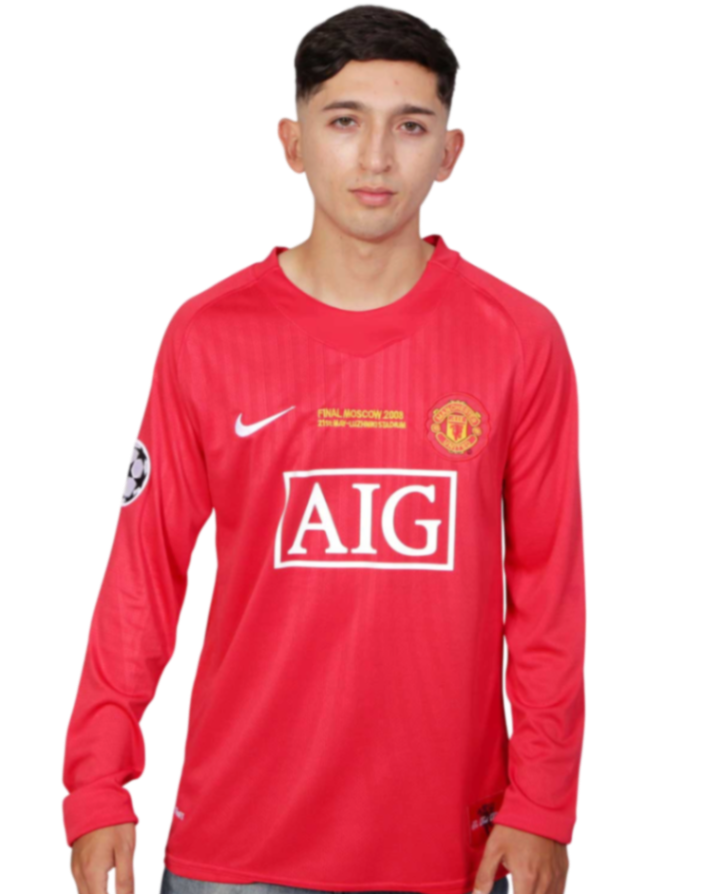 Manchester United Local 2008 - Final Moscú Ronaldo 7 Versión Fan
