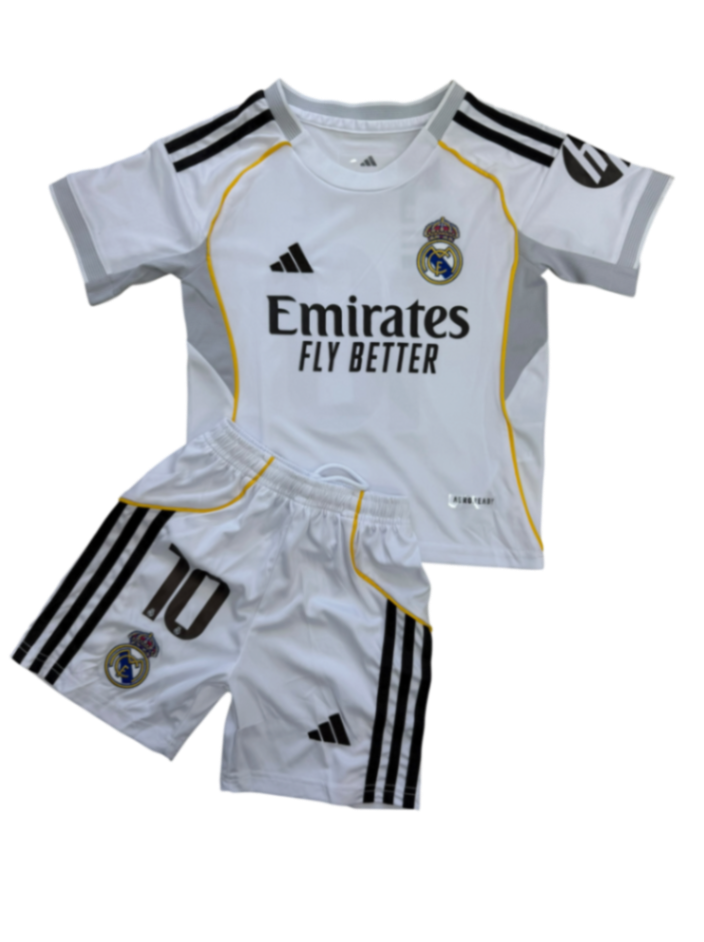 Real Madrid Local 25-26 Niño Mbappé 10