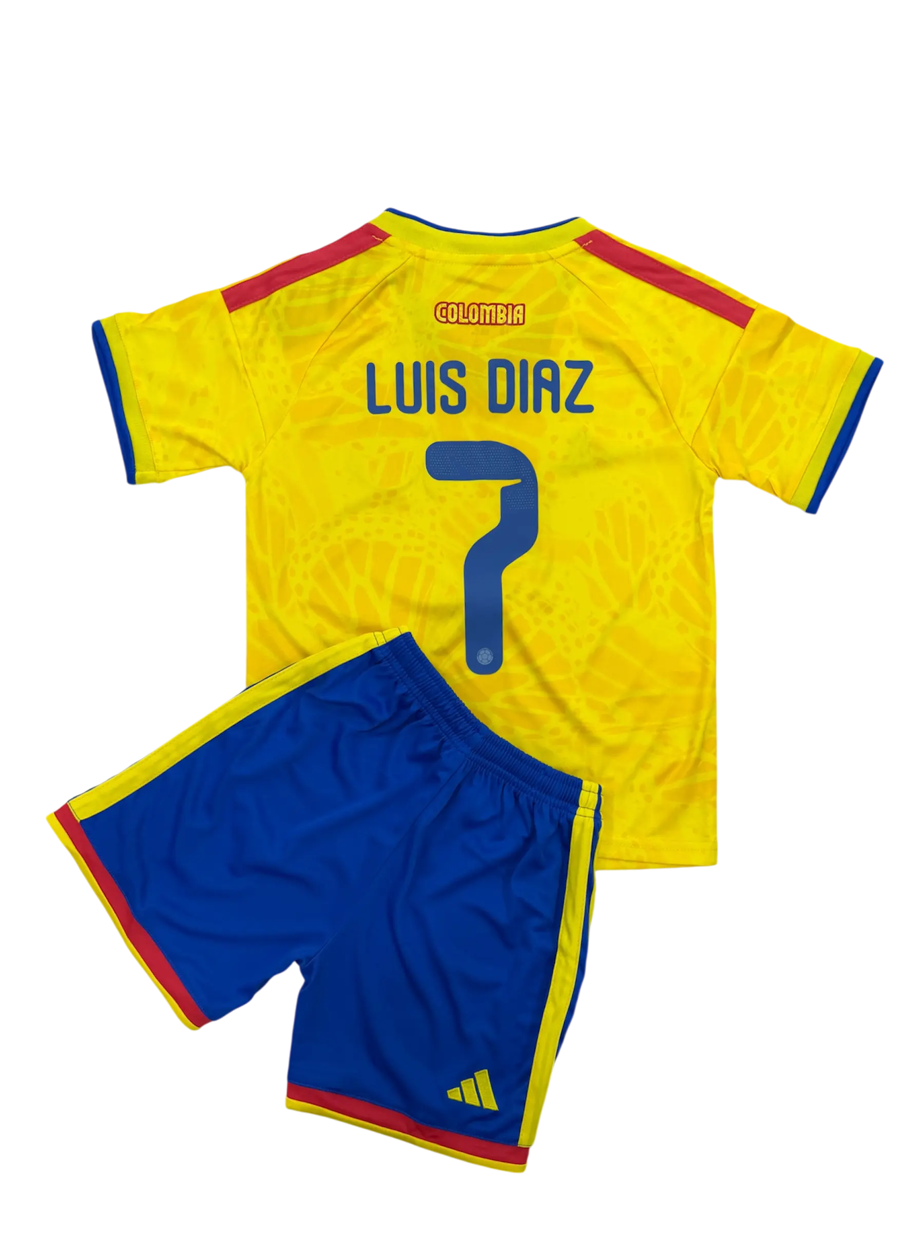 Conjunto Colombia Local 2026 Luis Díaz Infantil / Juvenil 3 a 14 años