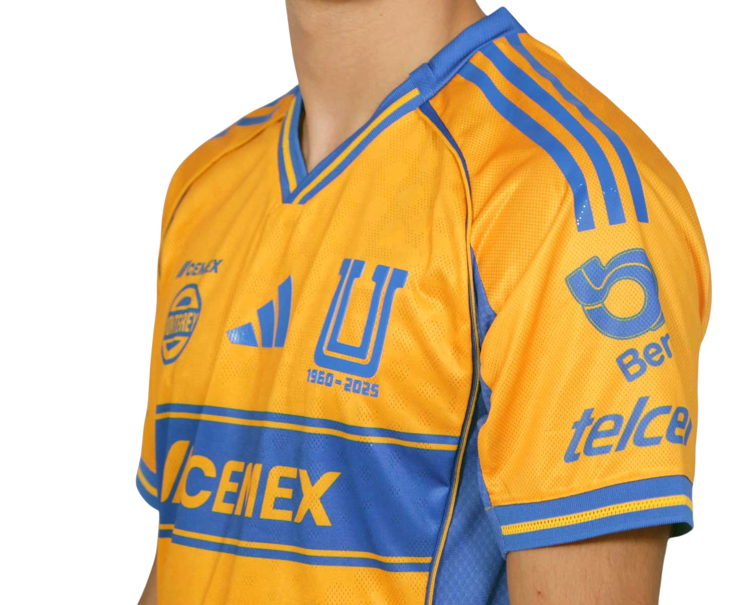 Jersey Tigres Local 25-26 Version Jugador 