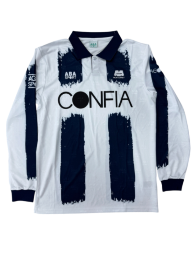 Rayados Local 93-94 Version Fan Manga Larga