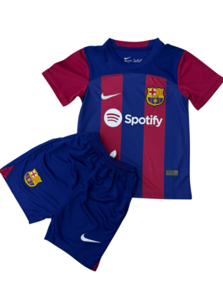 Barcelona Local 23/24 Niño Versión Fan