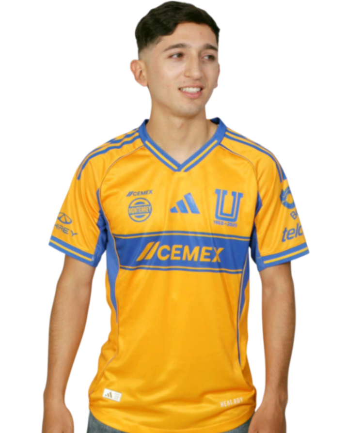 Jersey Tigres Local 25-26 Version Jugador