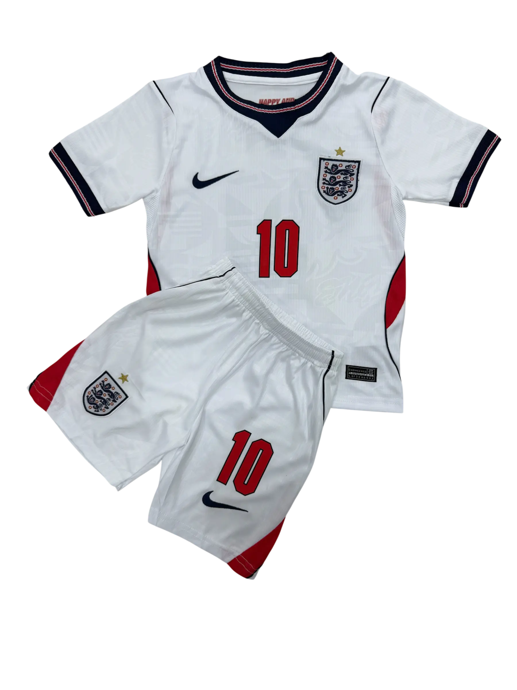 Conjunto Inglaterra Local 2026 Bellingham Infantil / Juvenil 3 a 14 años