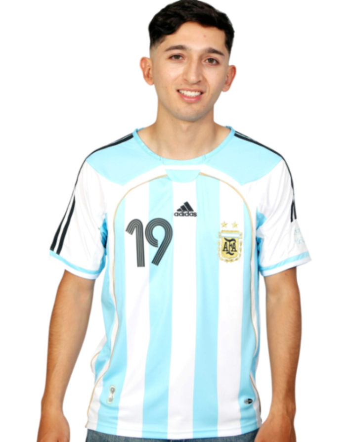 Argentina Local 2006 Messi 19 Versión Fan