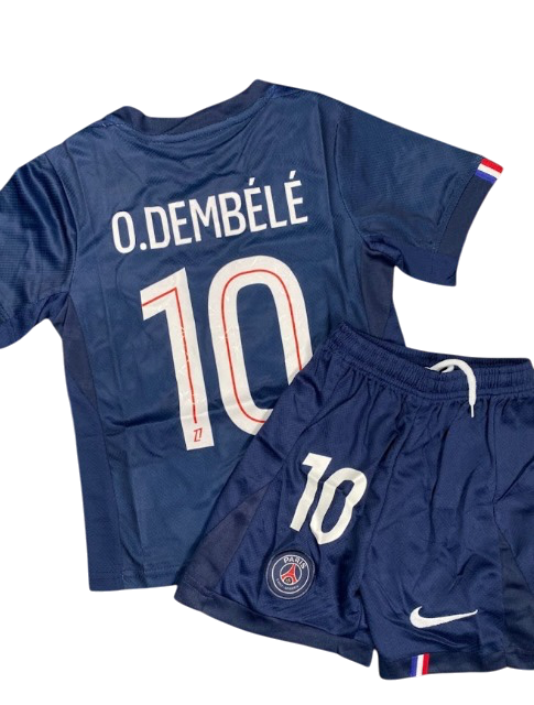 PSG Local 25/26 Dembelé 10 Niño Versión Fan