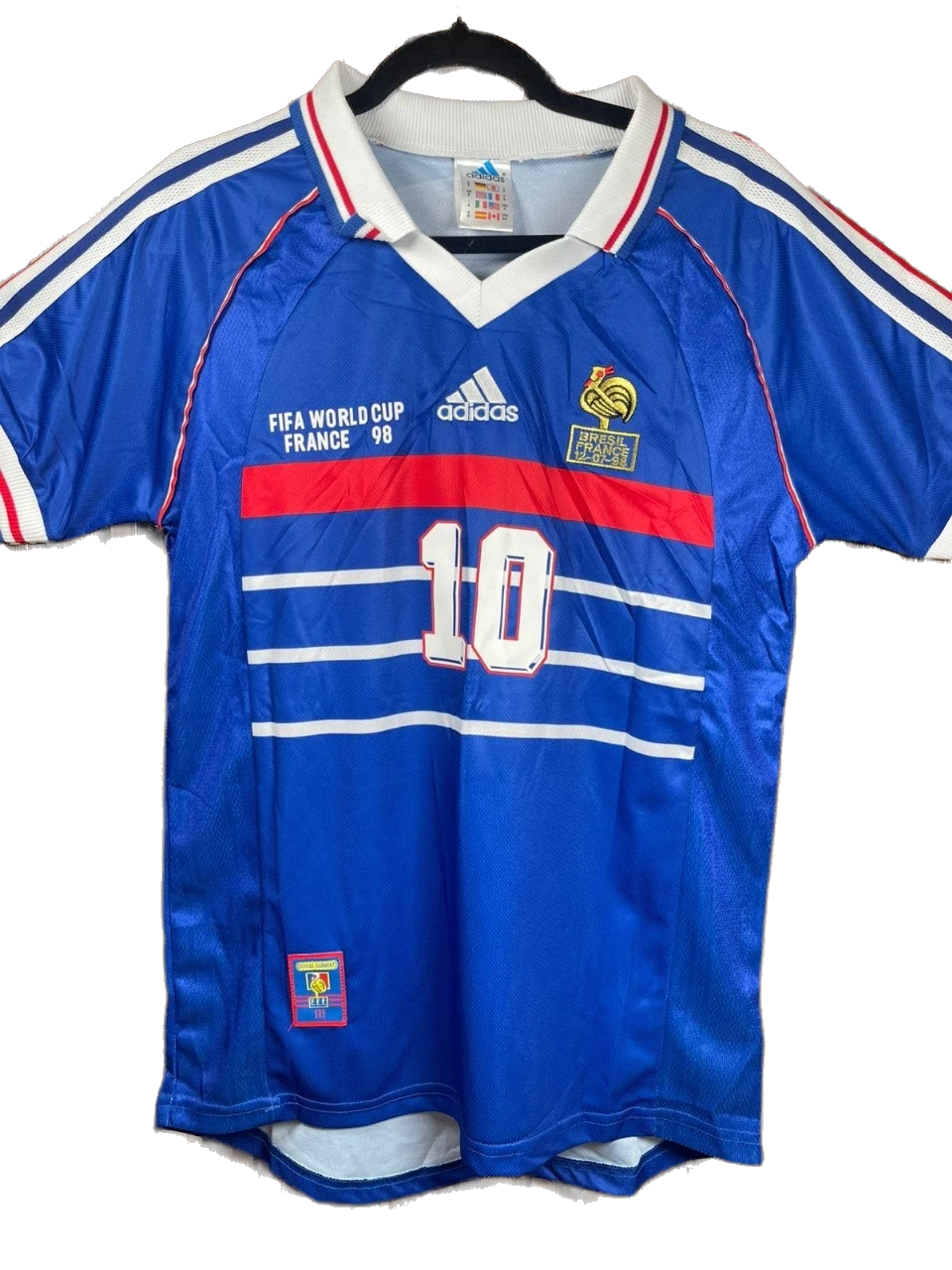 Francia Local 98 Zidane 10 Versión Jugador