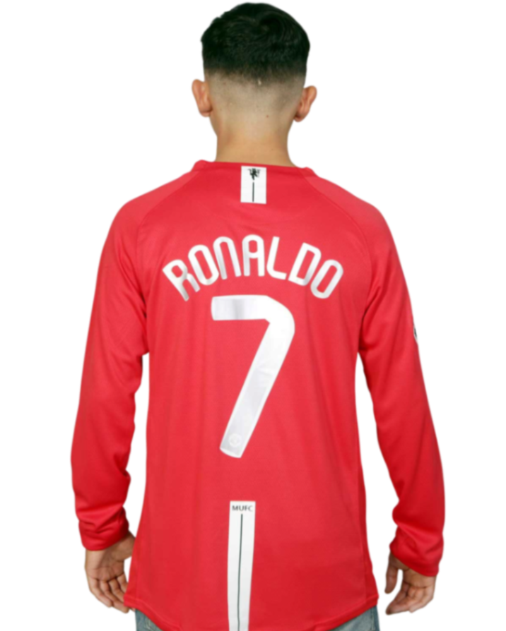 Manchester United Local 2008 - Final Moscú Ronaldo 7 Versión Fan