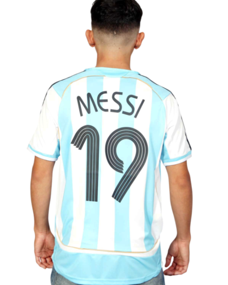 Argentina Local 2006 Messi 19 Versión Fan