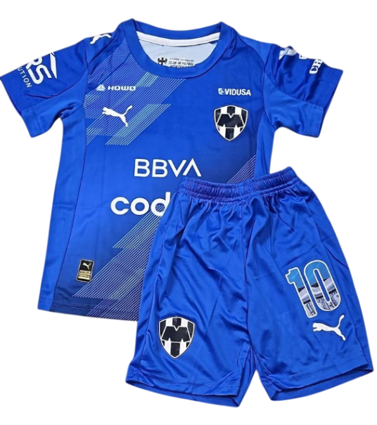 Rayados Tercero 26/26 Niño Canales 10 Versión Jugador