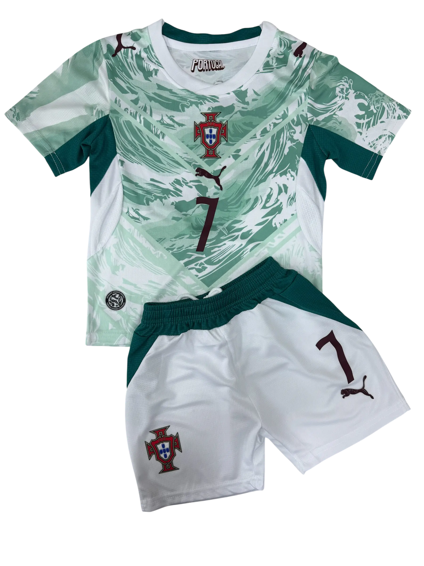 Portugal Visita 2026 Ronaldo 7 Infantil / Juvenil 3 a 14 años