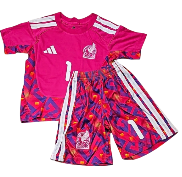 México Portero Rosa 2026 Niño Malagón 1 Versión Fan