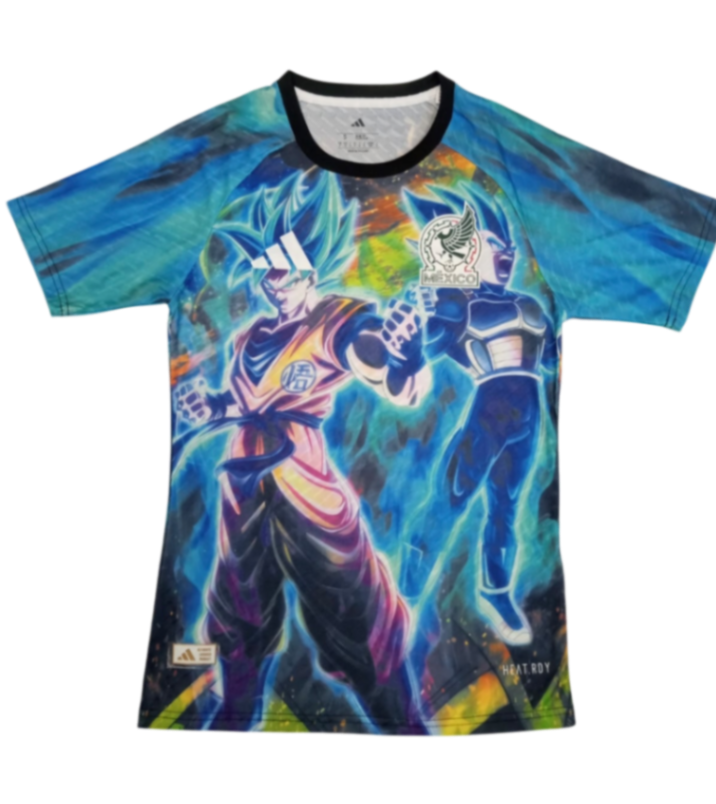 México Anime Goku Vegeta Blue