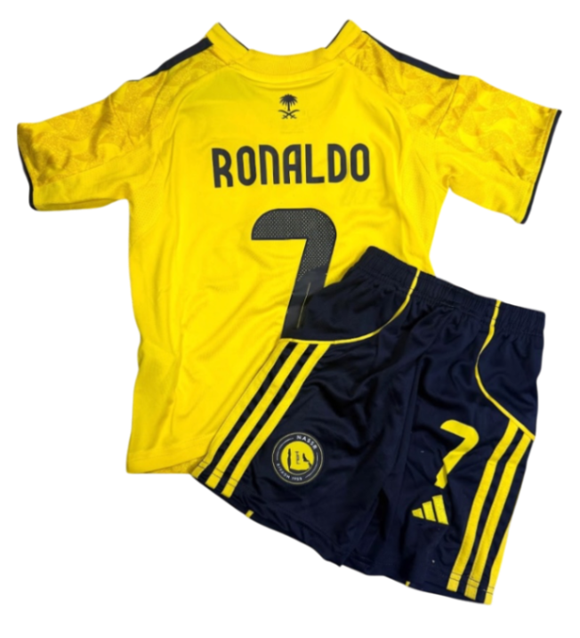 CR7 Al Nassr Local Niño 25/26 Versión Fan