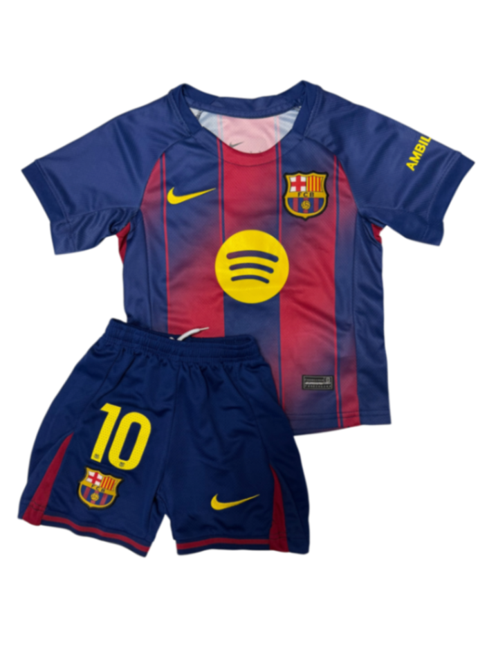 Barcelona Local 25/26 Niño Lamine Yamal 10 Versión Fan