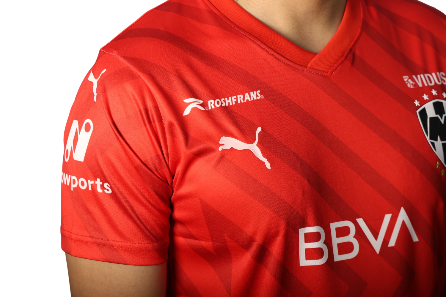 Rayados Portero Rojo 23-24