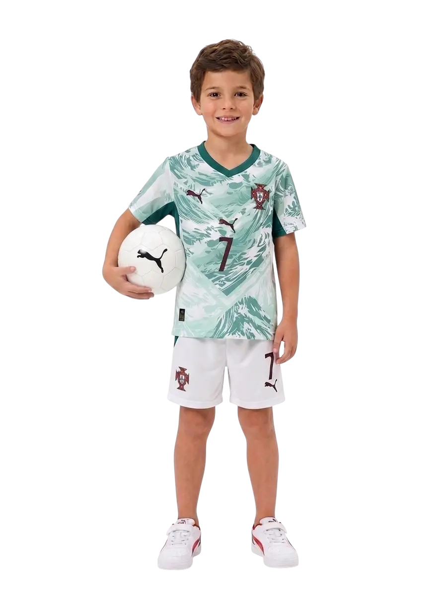 Portugal Visita 2026 Ronaldo 7 Infantil / Juvenil 3 a 14 años 
