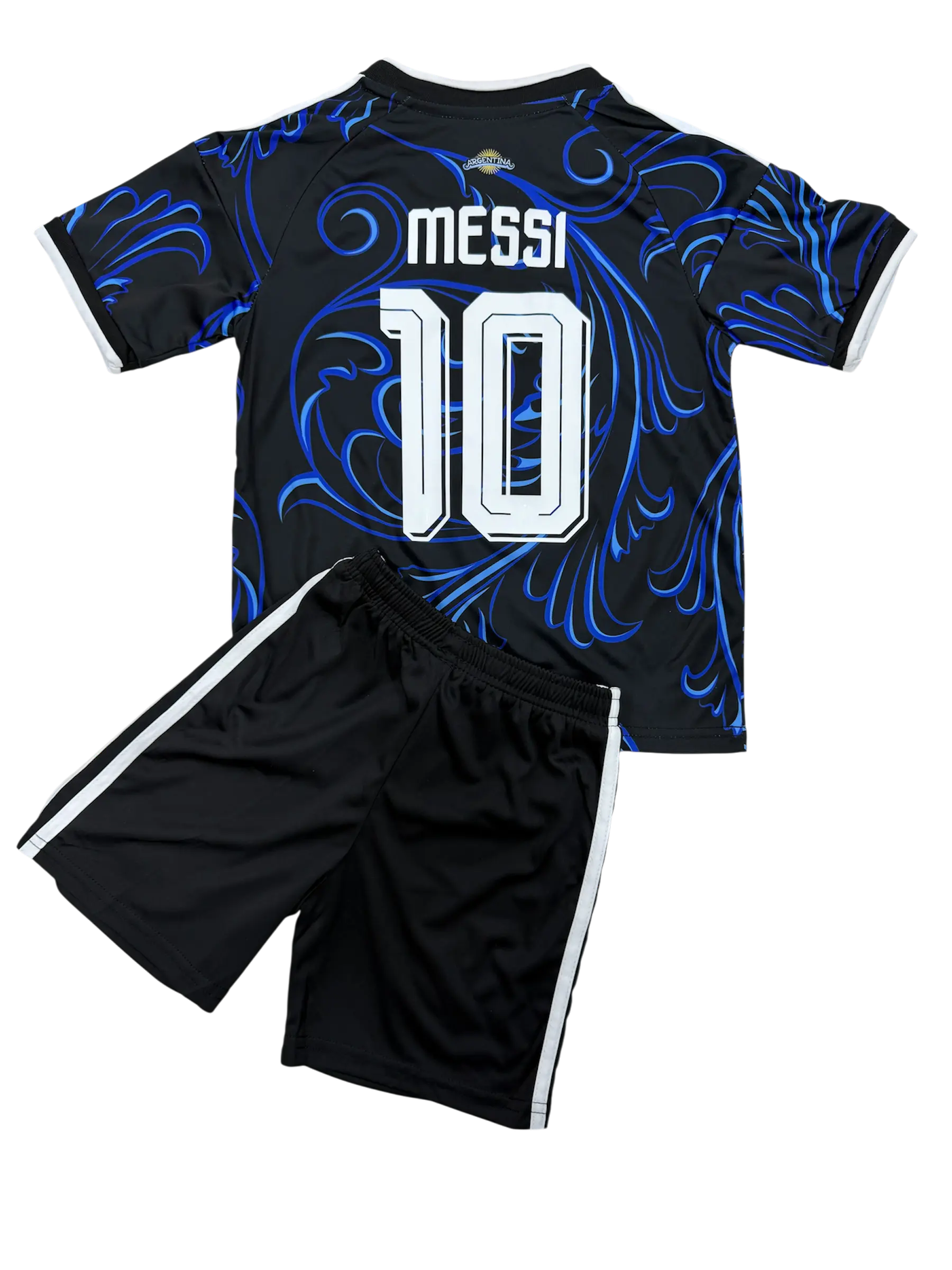 Conjunto Argentina Visita 2026 Messi Infantil / Juvenil 3 a 14 años