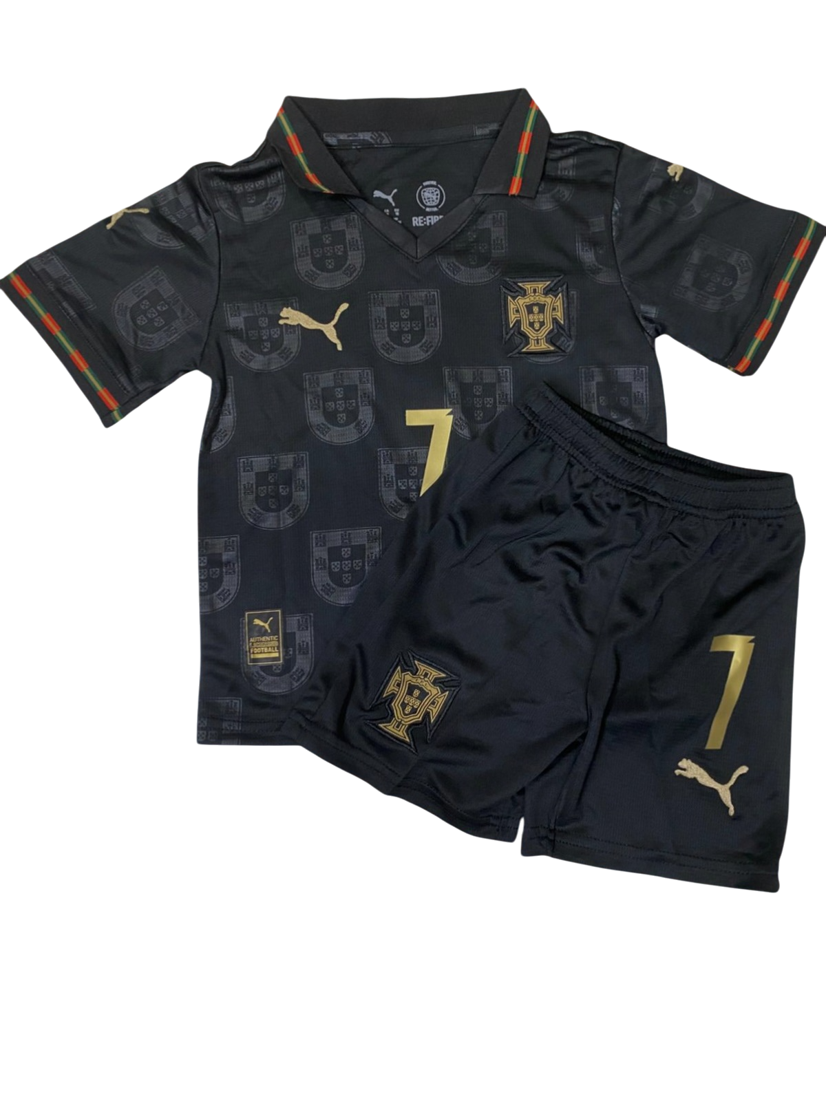 Conjunto CR7 Portugal Eusebio Ed. Especial - Infantil / Juvenil