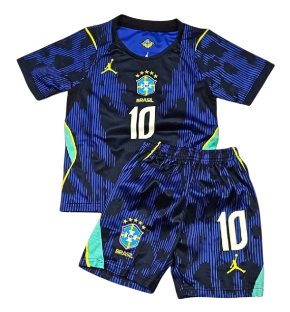 Brasil Visita 2026 Niño Neymar Jr 10 Versión Jugador