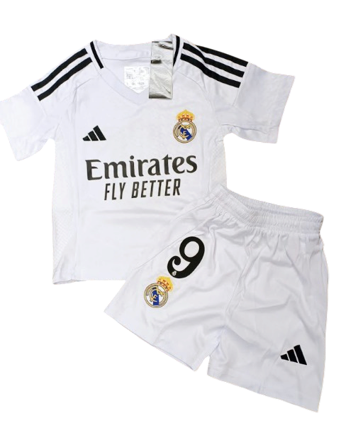 Real Madrid Local 24/25 Mbappé 9 Niño Versión Fan