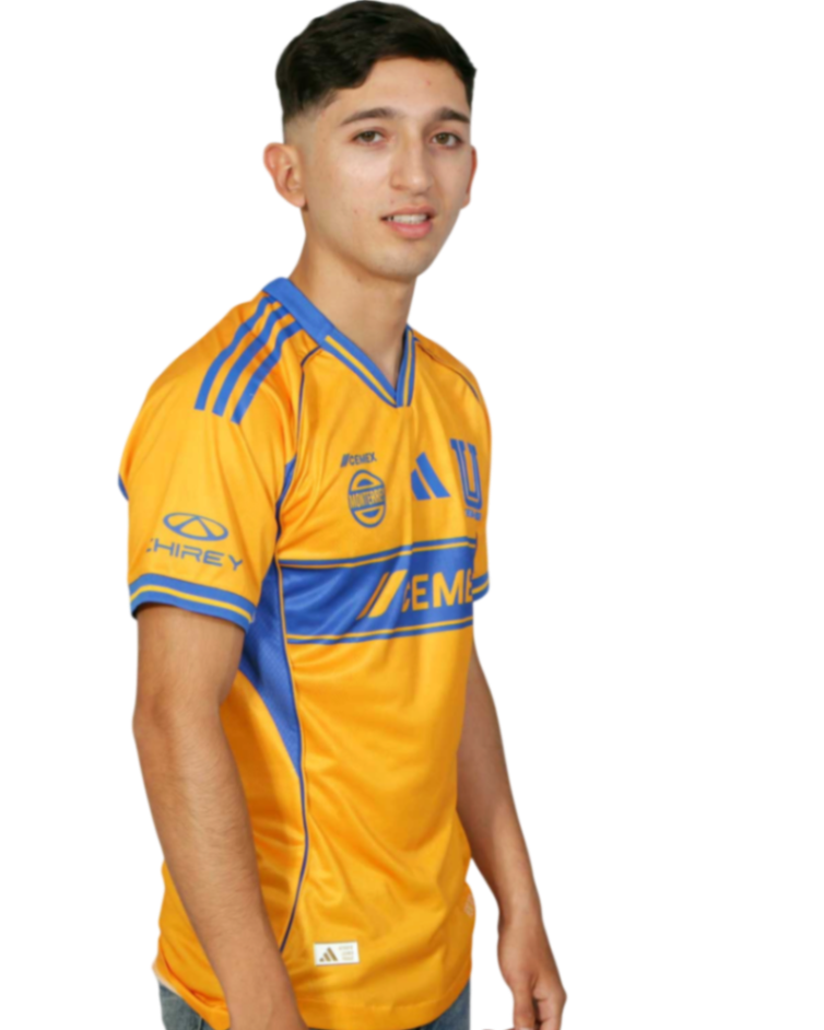 Jersey Tigres Local 25-26 Version Jugador