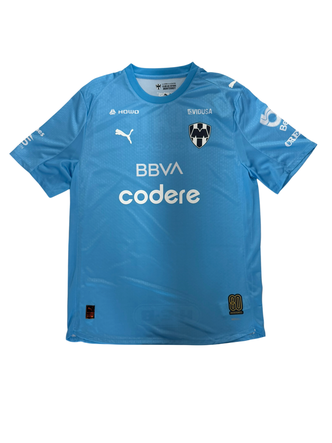 Rayados Portero Celeste 25/26 Niño Versión Jugador