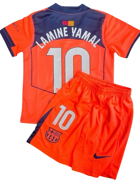 Barcelona Tercero 25/26 Niño Lamine Yamal 10 Versión Fan